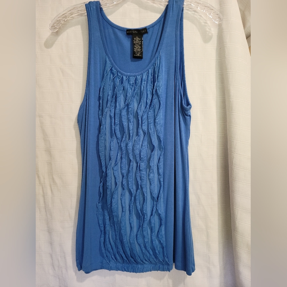 Blue tank top